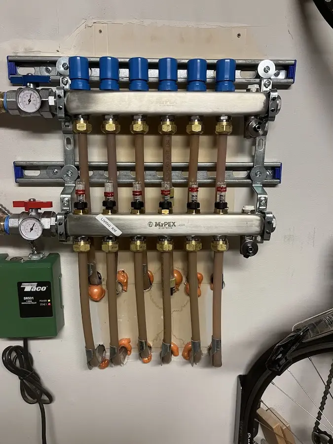 Plumber performing Leak Detection at a residential property in Warwick